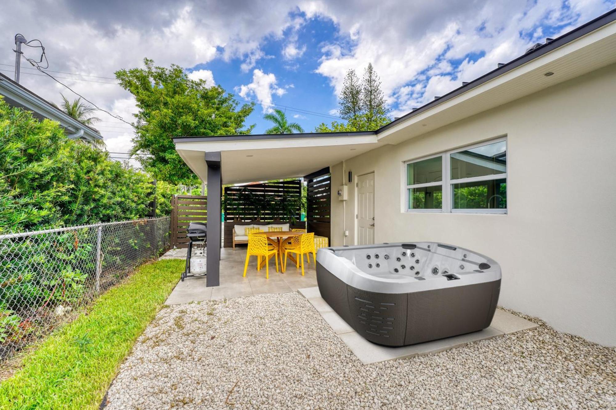 Casa Ana - Cozy Space Hot Tub And Large Fenced Yard Miami Exterior foto